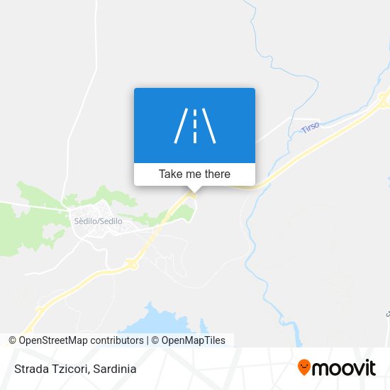 Strada Tzicori map