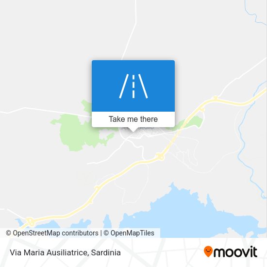 Via Maria Ausiliatrice map