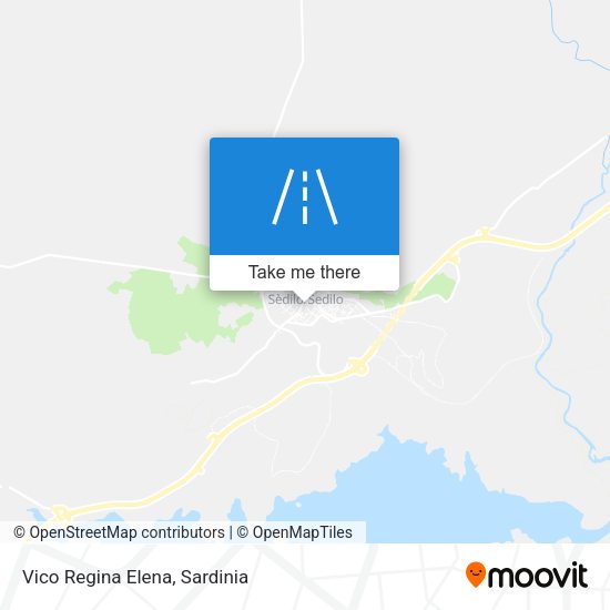 Vico Regina Elena map