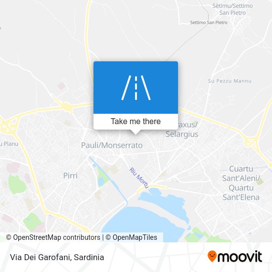 Via Dei Garofani map