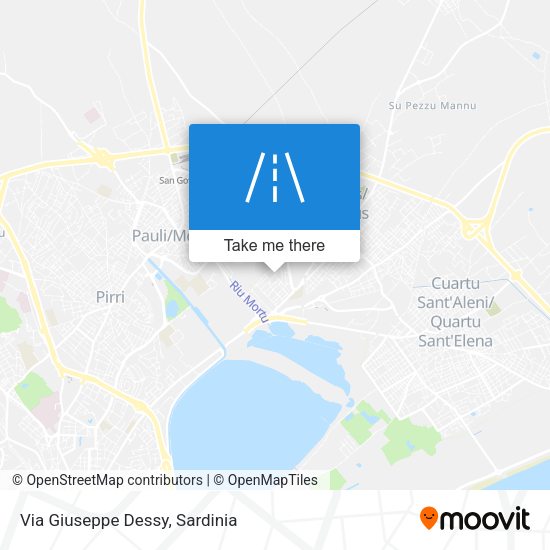 Via Giuseppe Dessy map