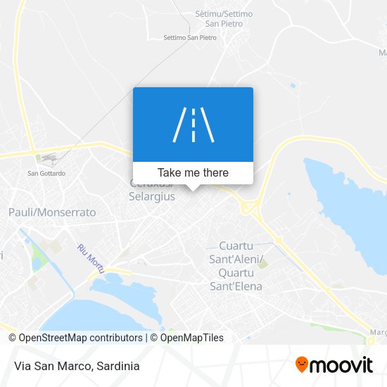 Via San Marco map