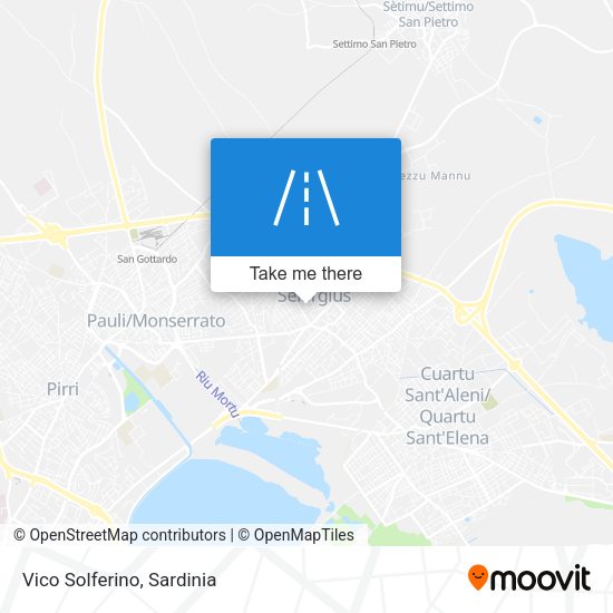 Vico Solferino map