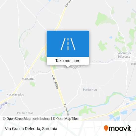 Via Grazia Deledda map