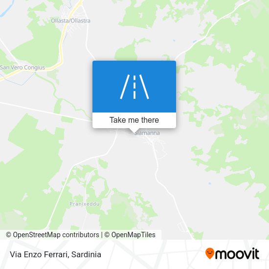 Via Enzo Ferrari map