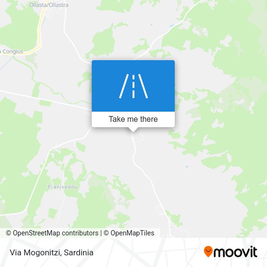 Via Mogonitzi map