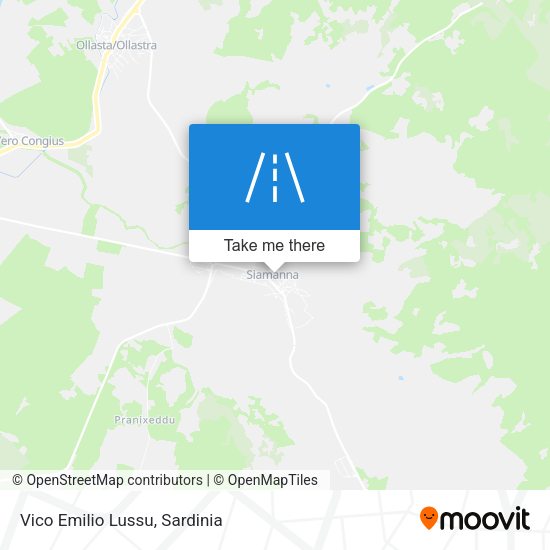 Vico Emilio Lussu map
