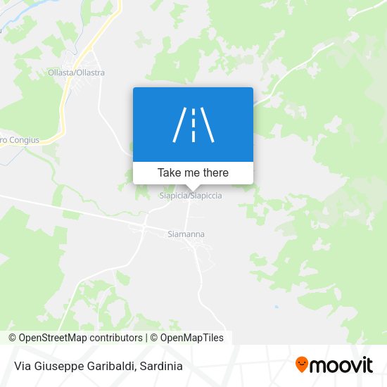Via Giuseppe Garibaldi map