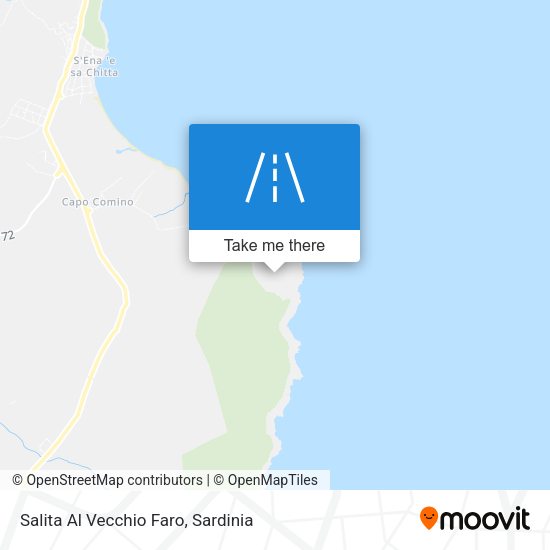 Salita Al Vecchio Faro map