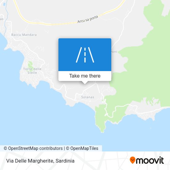 Via Delle Margherite map