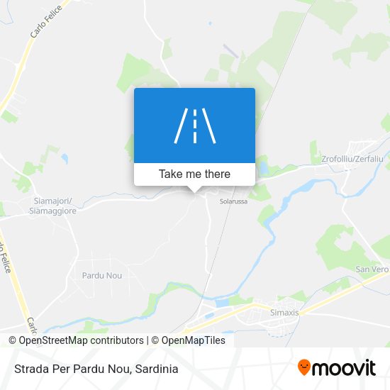 Strada Per Pardu Nou map