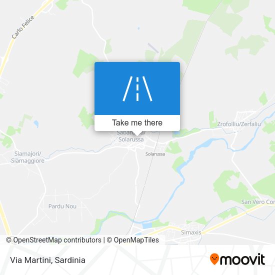 Via Martini map