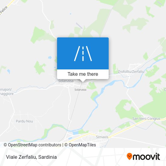 Viale Zerfaliu map