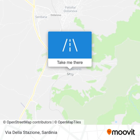Via Della Stazione map
