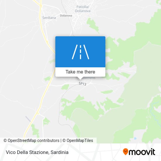 Vico Della Stazione map
