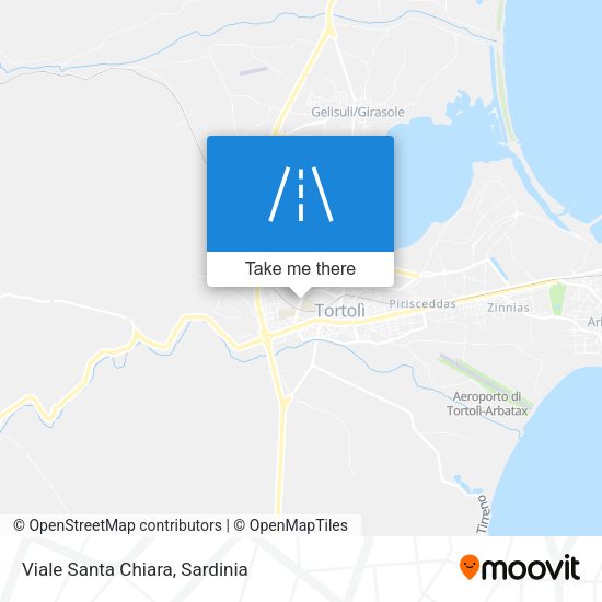 Viale Santa Chiara map