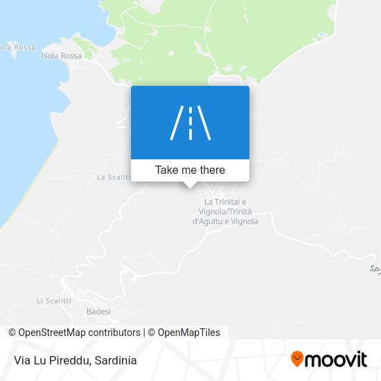 Via Lu Pireddu map