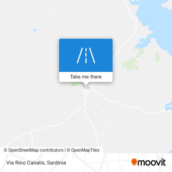 Via Rino Canalis map