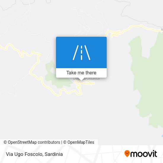 Via Ugo Foscolo map