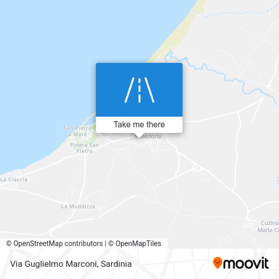 Via Guglielmo Marconi map