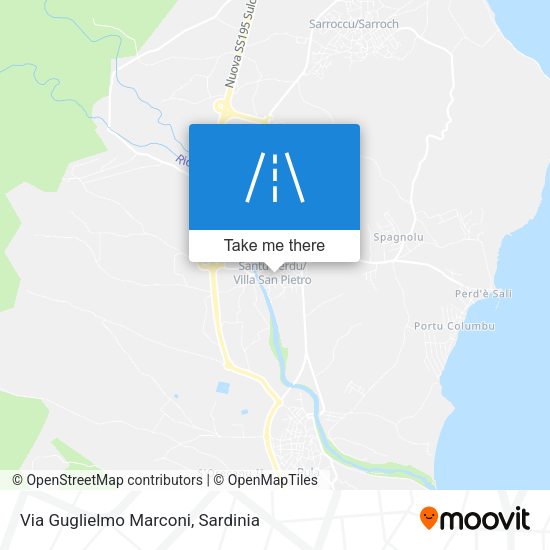 Via Guglielmo Marconi map