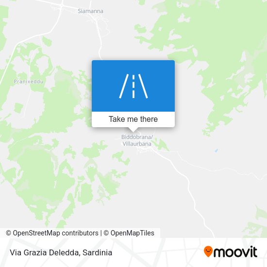 Via Grazia Deledda map