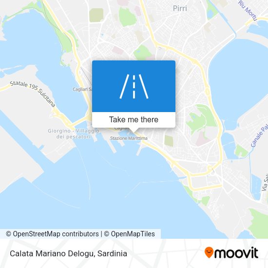 Calata Mariano Delogu map