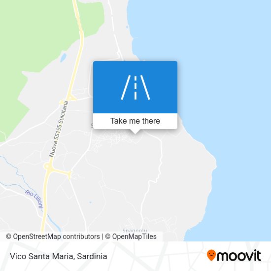 Vico Santa Maria map