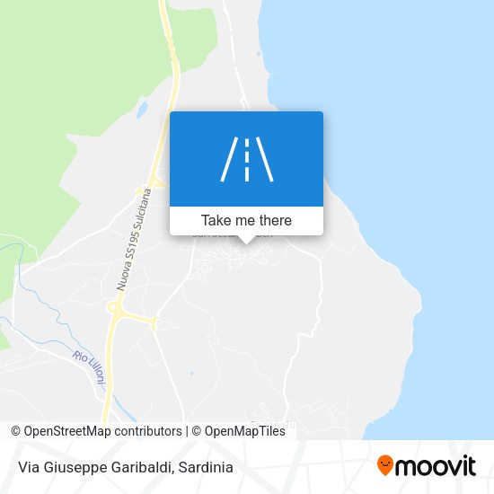 Via Giuseppe Garibaldi map