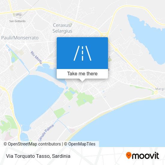 Via Torquato Tasso map