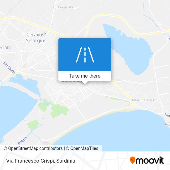 Via Francesco Crispi map