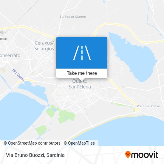 Via Bruno Buozzi map