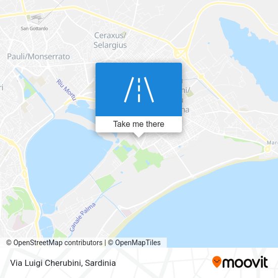 Via Luigi Cherubini map