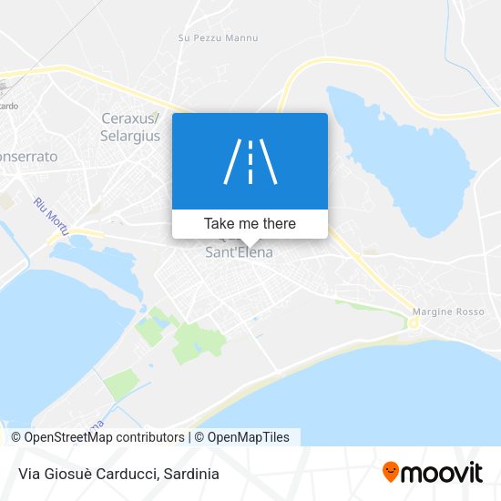 Via Giosuè Carducci map