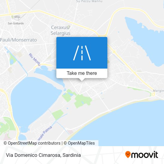 Via Domenico Cimarosa map