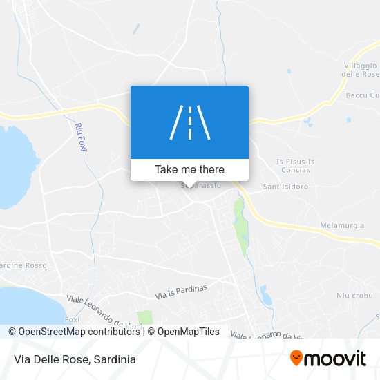 Via Delle Rose map