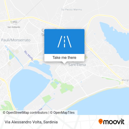 Via Alessandro Volta map
