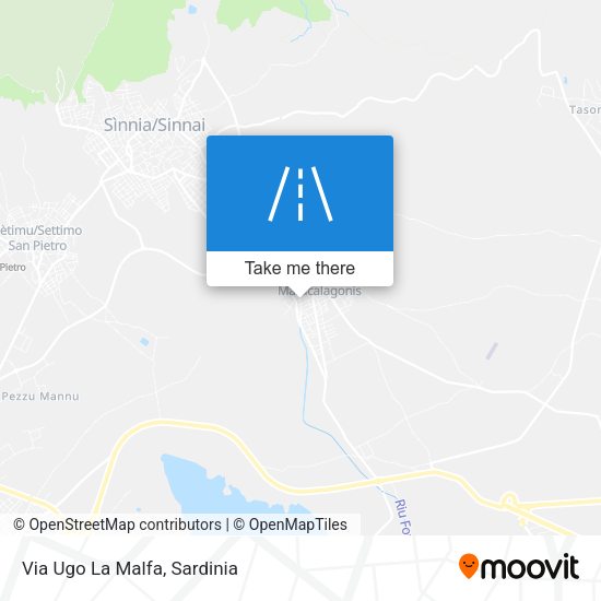Via Ugo La Malfa map