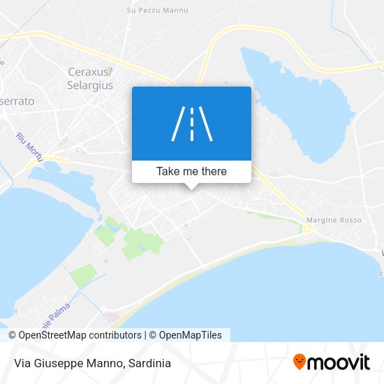 Via Giuseppe Manno map