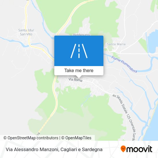 Via Alessandro Manzoni map