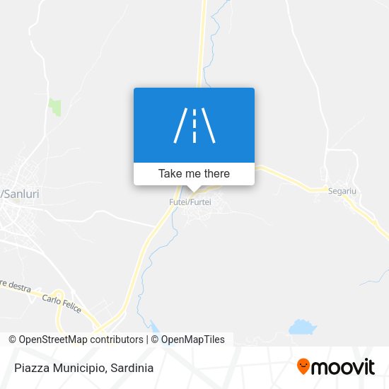 Piazza Municipio map