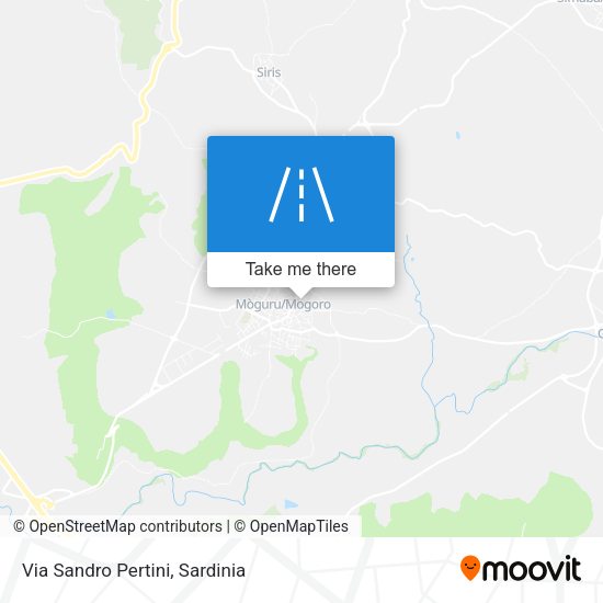 Via Sandro Pertini map