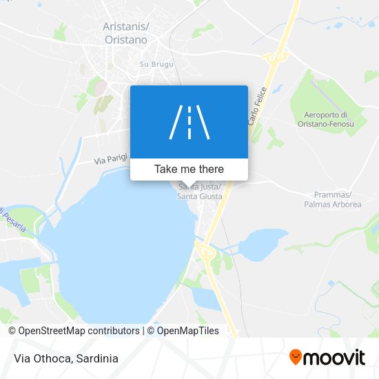 Via Othoca map