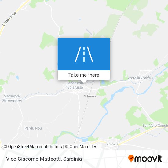 Vico Giacomo Matteotti map