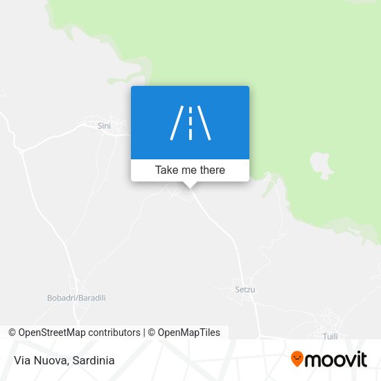 Via Nuova map