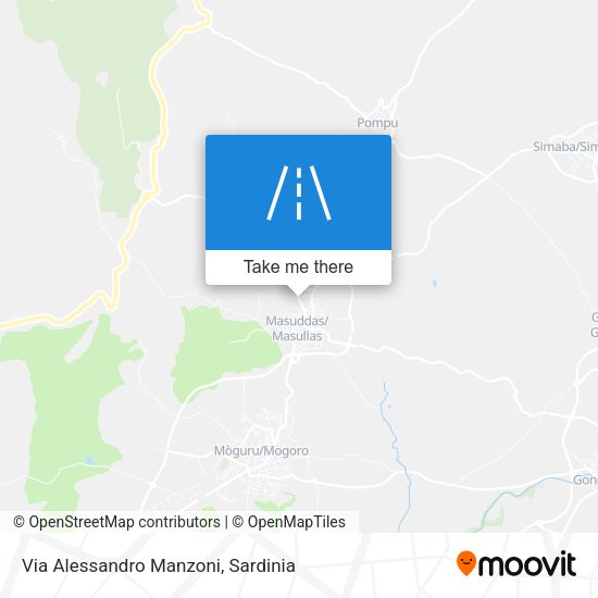 Via Alessandro Manzoni map