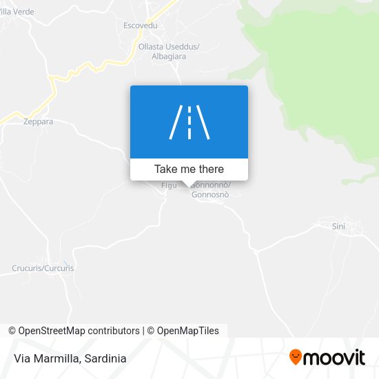 Via Marmilla map