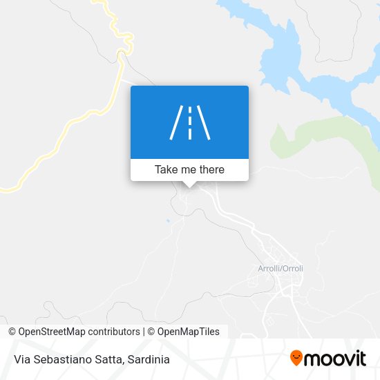 Via Sebastiano Satta map
