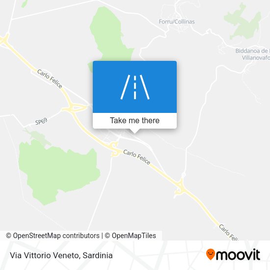 Via Vittorio Veneto map