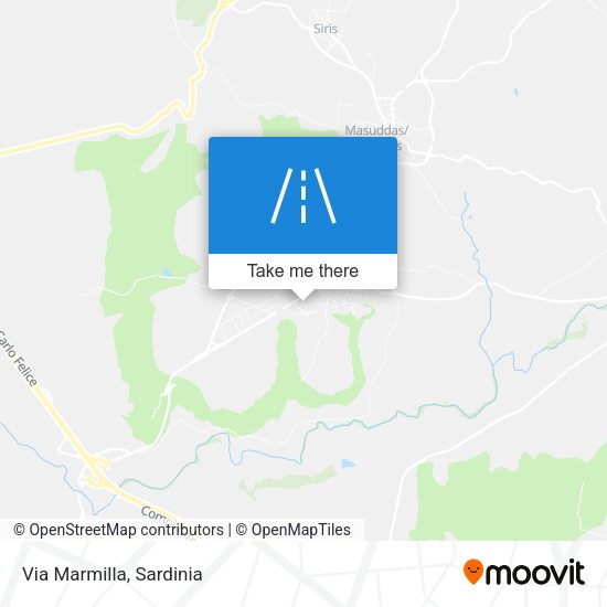 Via Marmilla map